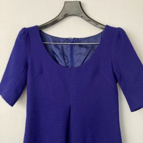 🌵3/$15 Real Riche Wool Royal Blue Dress - Picture 3 of 8